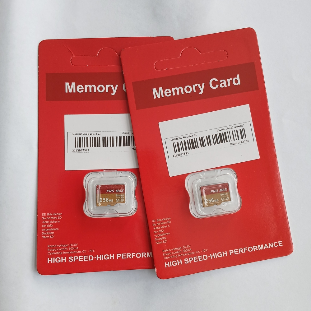 2 Pro Max 256MB Micro Memory Cards
